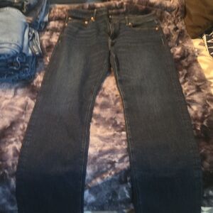 American Eagle Outfitters Men's Deep Indigo Jeans